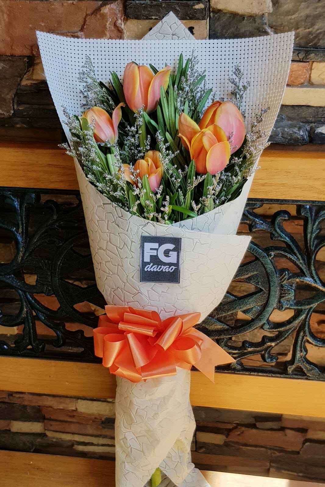 tulip bouquet 1 - fg davao - flowers gifts