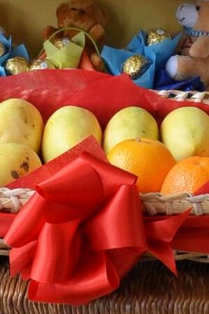 Fruit Basket 8 - Basket of Mangoes