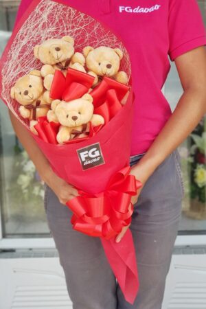 Bear Bouquet 7