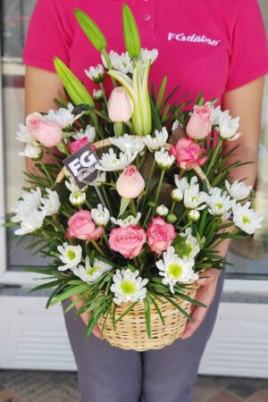Flower Basket 6