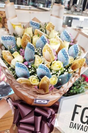Money Bouquet 4 - 15,000php Cash