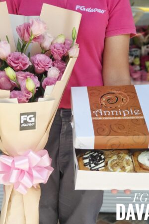 Flowers and Cinnamon Rolls