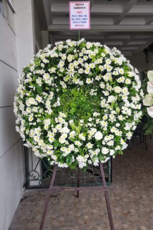 Sympathy and Funeral Flowers 10 - Wreath Flower Stand