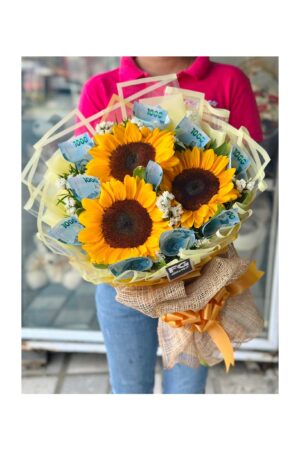 Money Bouquet 7 - 10,000php Cash