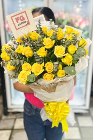 3 Dozen Yellow Rose Bouquet
