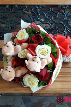 Teddy Likes Roses 3