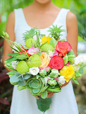 Alternative view of Bridal Bouquet 8 - Tropical Premium Bridal Bouquet - 7 Days Advance Ordering