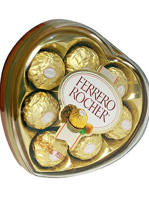 C - Ferrero Rocher Heart 8 pc