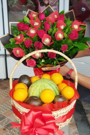 Fruit Basket 18 - Get Well Soon Gift Set