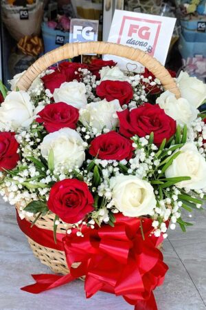 Flower Basket 12 - Mother's Day Flower Basket